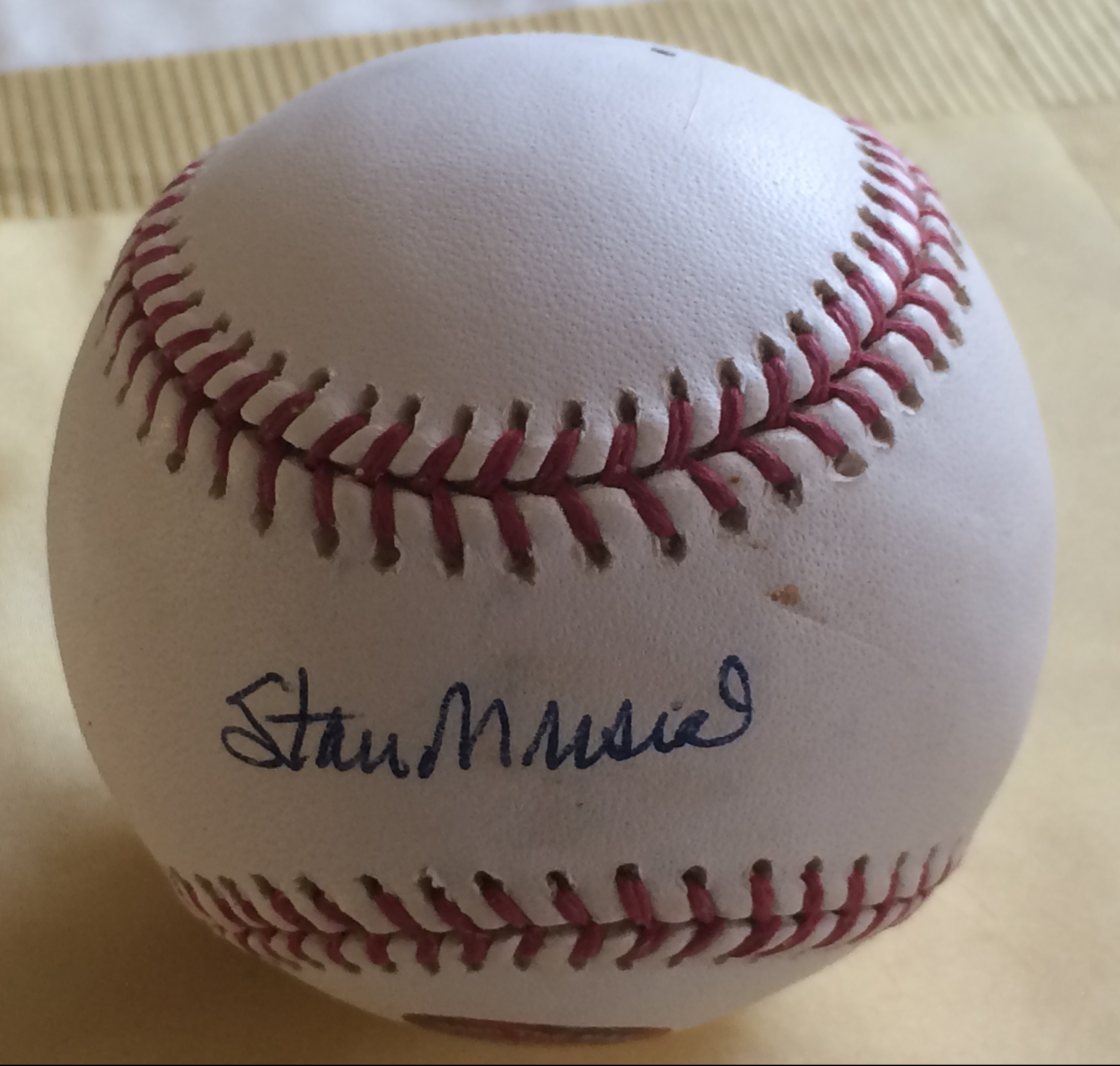 Stan The Man Musial - Autographed Signed Baseball